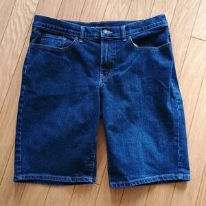 Sonoma Boyfriend‎ Shorts Dark Wash Denim Women's Size 36